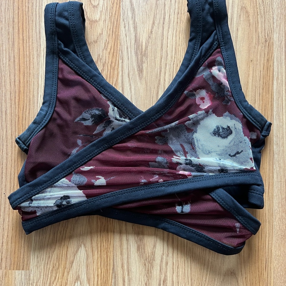 Five the Label Sport Bra Crop Top adult sz M